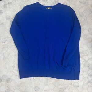 Gianni Bini Blue Tunic Sweater